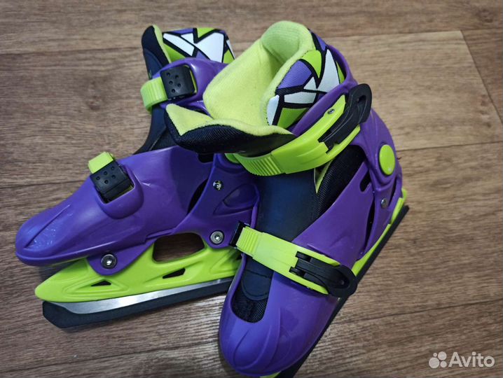 Коньки ледовые раздвижные