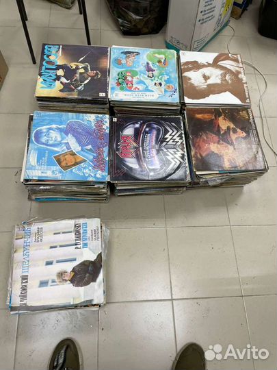 Виниловые пластинки разные опт от 80 штук (сзр)