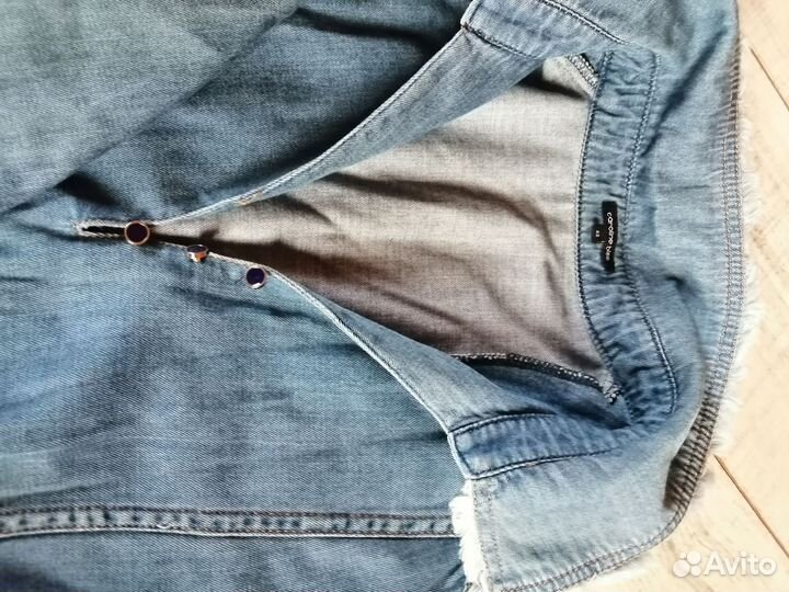 Джинсовое платье женское 46