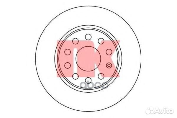 3147137 Диск тормозной audi A3/skoda octavia/YE