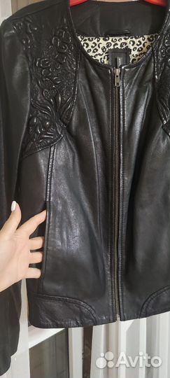 Куртка кожаная женская 46 48