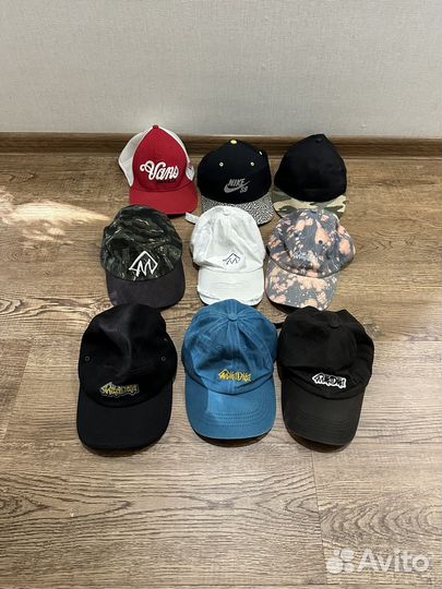 Кепки May day / Nike sb / Vans