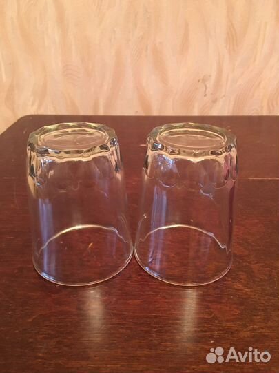 Набор винтажных стаканов толстостенных 6 шт