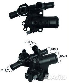 Термостат nissan: qashqai 1.5-2.0D 07-13 TI2488