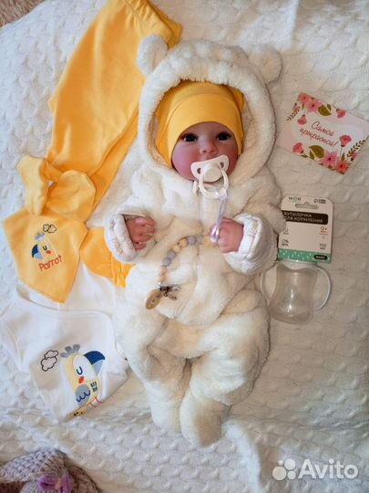 Кукла реборн девочка48-50 можно купать