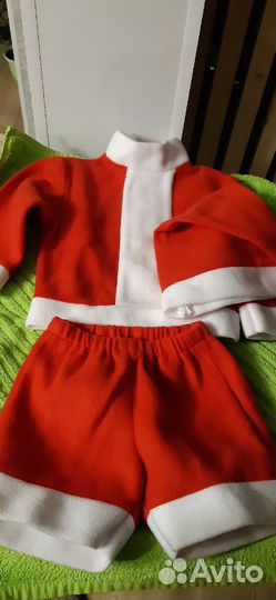 Новогодний костюм Санты. с 10мес. до 1,5года