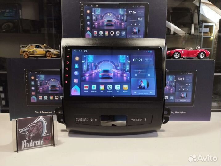 Магнитола Mitsubishi Outlander xl на андроиде