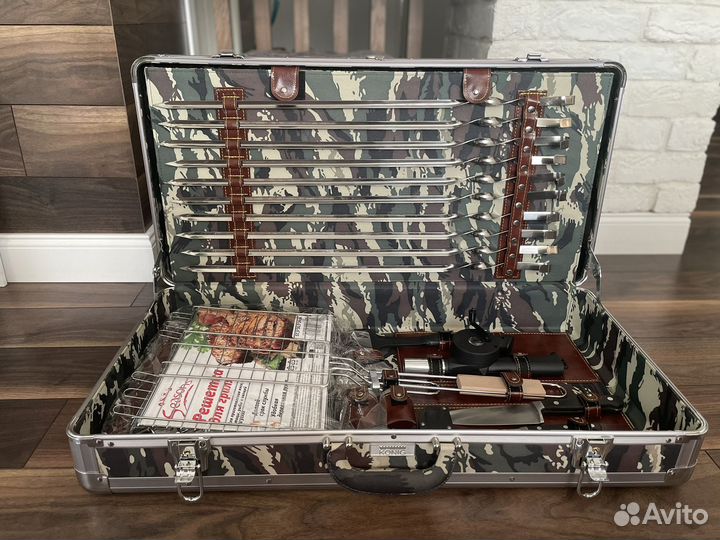 Набор для гриля и барбекю konig в кейсе