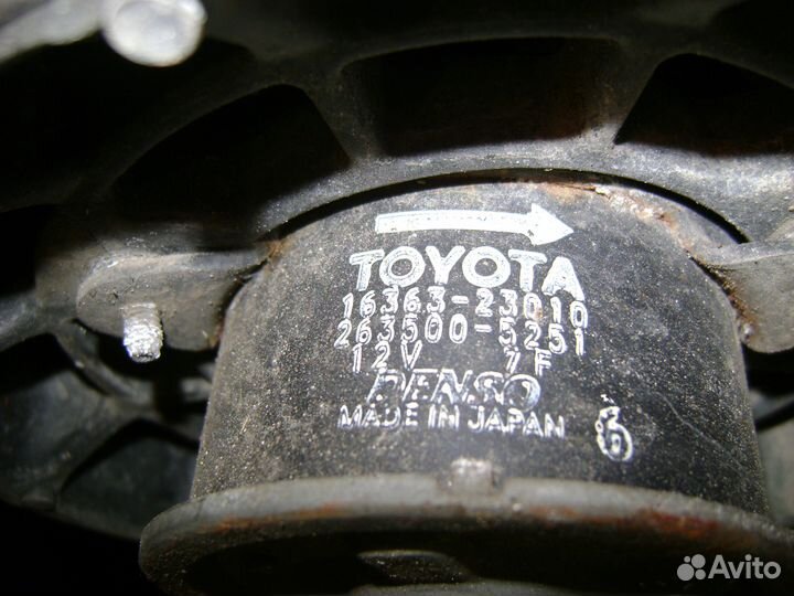 Электро вентилятор радиатора Toyota Rav 4 Рав 4