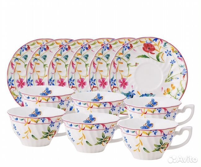 Чайный набор Top Art Studio Сибель, 12 предметов