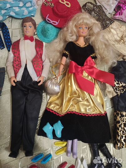 Кукла Барби и Кен + аксессуары в подарок