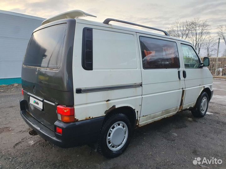Volkswagen Transporter 2.5 МТ, 2000, 360 000 км
