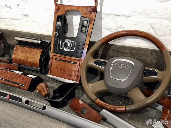 Декоративные накладки салона audi a8 d3