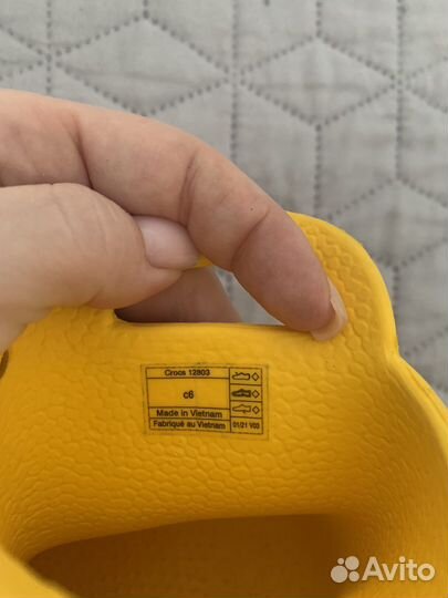 Резиновые сапоги crocs c6