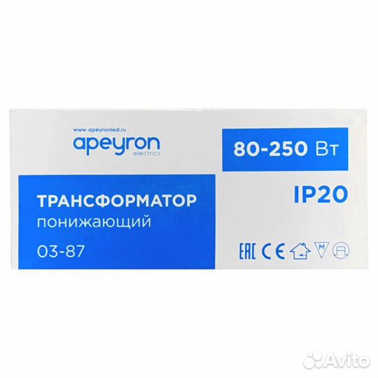 Трансформатор Apeyron 03-87