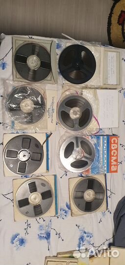 Бобины для магнитофона