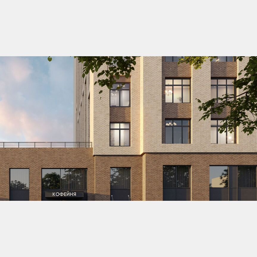 1-к. квартира, 38,1 м², 5/12 эт.