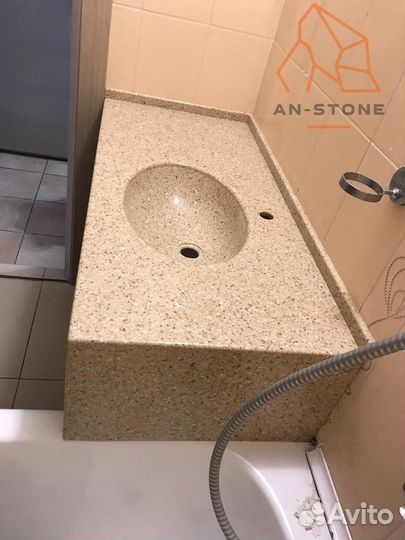 Столешница из камня для ванной