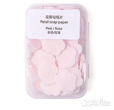 Мыльные лепестки одноразовые дорожные