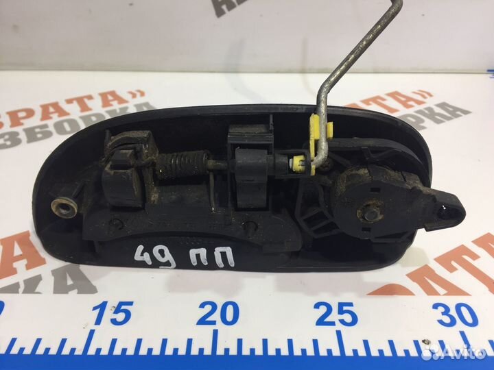 Рено Кангу Ручка наружняя передней двери Прав