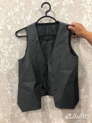 Пиджак+жилет, размер 38