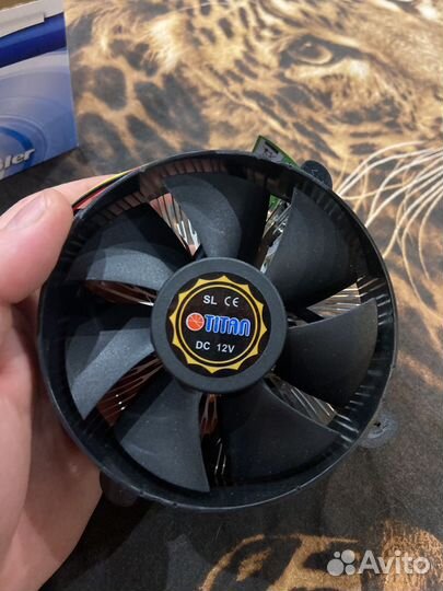 Куллер для процессора titan (Новый)