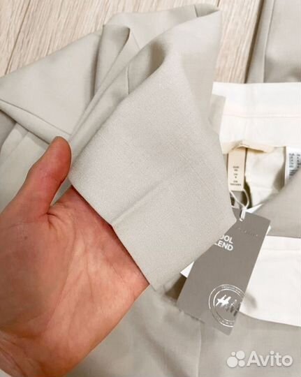 Брюки hm premium s шерсть