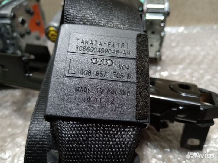 Ремень безопасности audi a6 c7