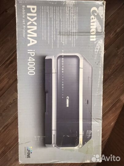 Цветной струйный принтер canon