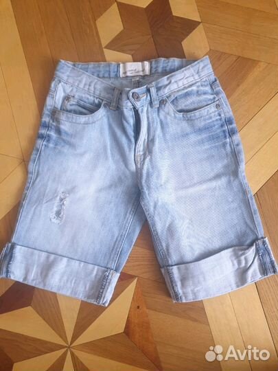 Шорты джинсовые для девочки 10-12 лет