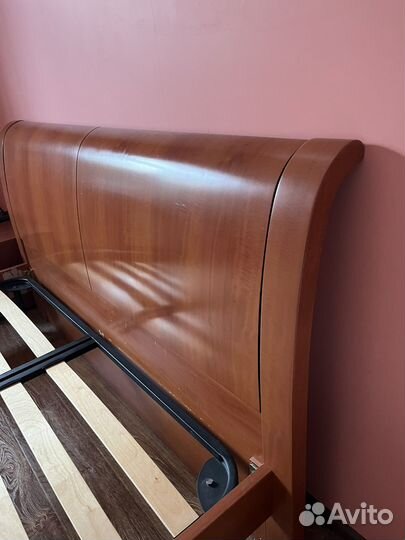 Кровать двухспальная 160 200 без матраса