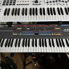 Roland Juno 106 аналоговый синтезатор