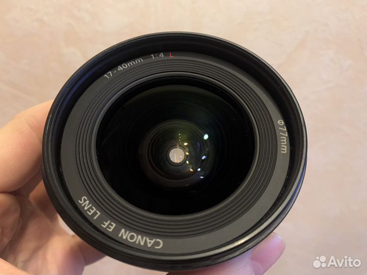Canon EF 17-40 f/4L USM объектив