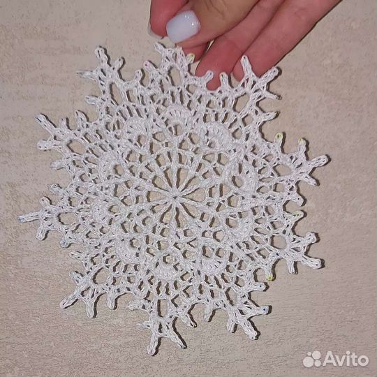 Салфетки вязаные крючком