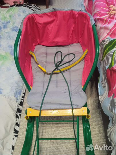 Коляска санки