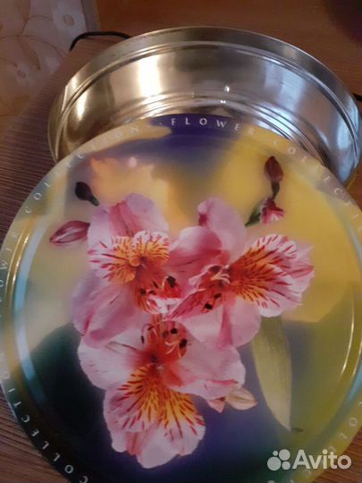 Коробка подарочная жесть, 19.5х9 см