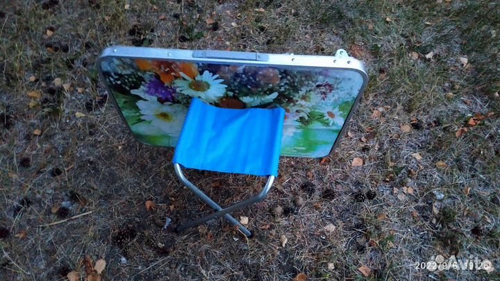 Стол+4стула+чехол(пикник)