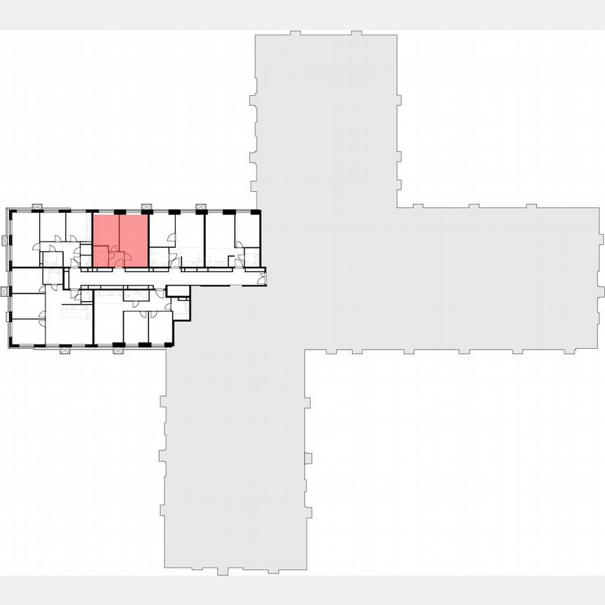 1-к. апартаменты, 39,1 м², 14/30 эт.