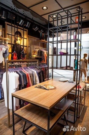 Торговое оборудование в магазин одежды