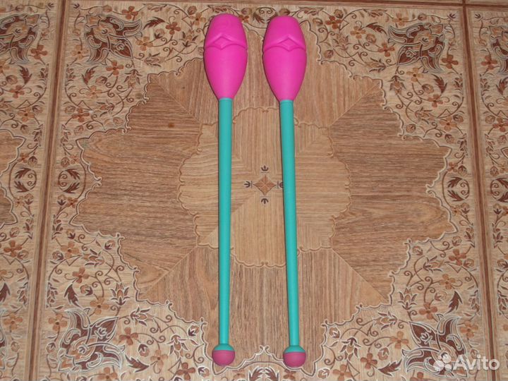 Булавы индиго 41см вставляющиеся