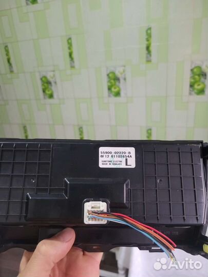 Блок управления климат-контролем Toyota Auris