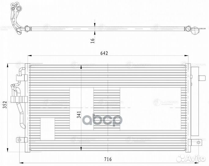 Радиатор кондиционера Geely Coolray (19) 1.5T