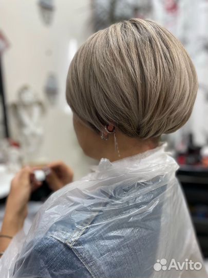 Сложное окрашивание выход из черного стрижки