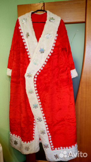 Костюм деда мороза взрослый (б/у)