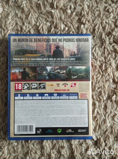 Mafia definitive edition для ps4
