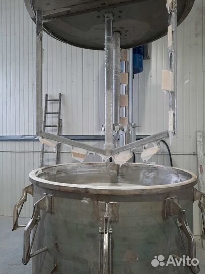 Диссольвер двухосевой