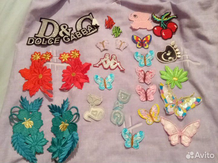 Нашивки с клеевой основой новые