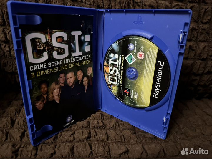 CSI Crime Scene Investigation 3 PS2