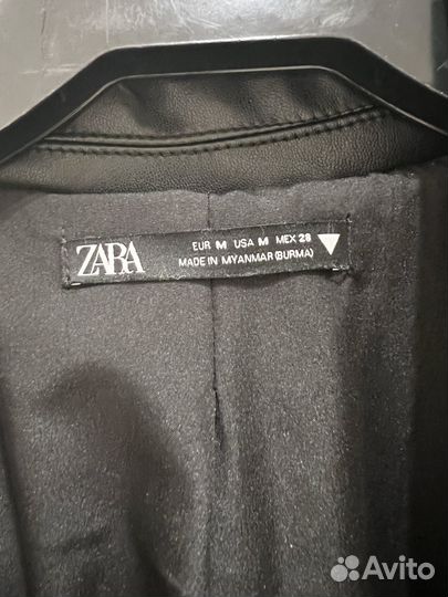 Плащ тренч zara, размер М