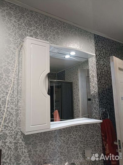 Зеркало шкаф в ванную с подстветкой